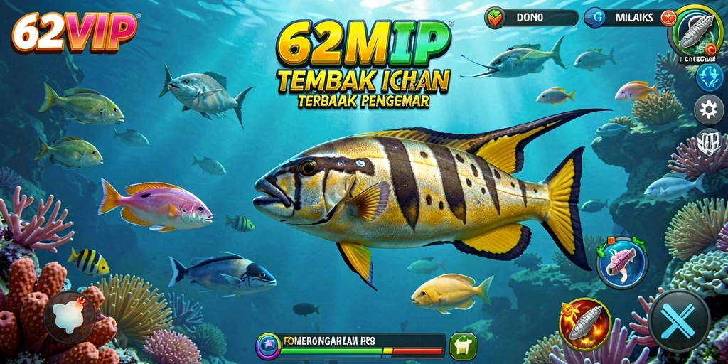 Tangkapan layar dari gameplay seru di 62VIP.