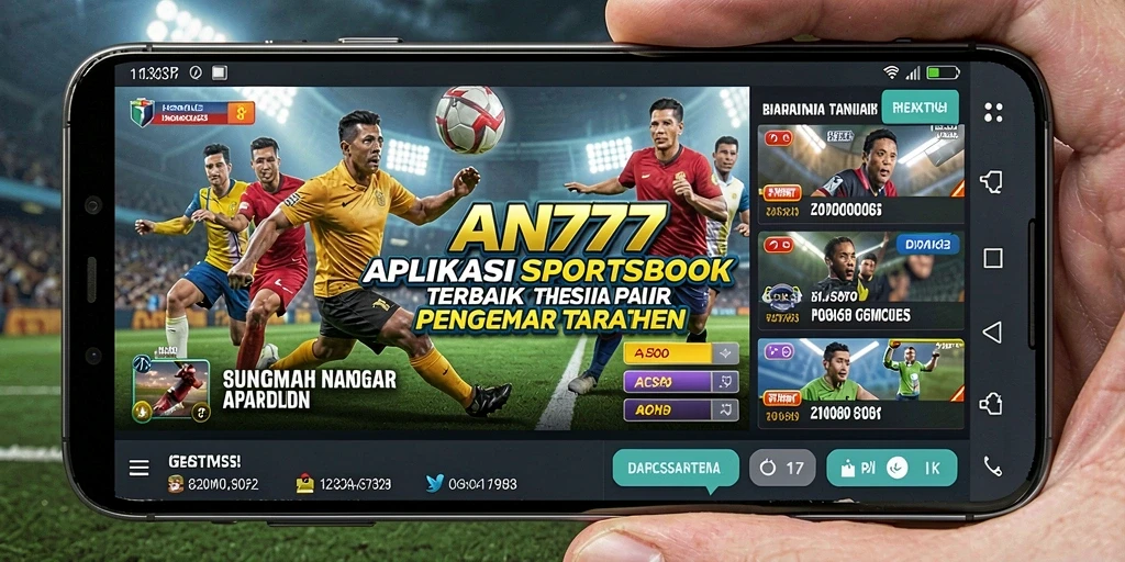 Tampilan gameplay AN777 saat melakukan taruhan olahraga yang mendebarkan.