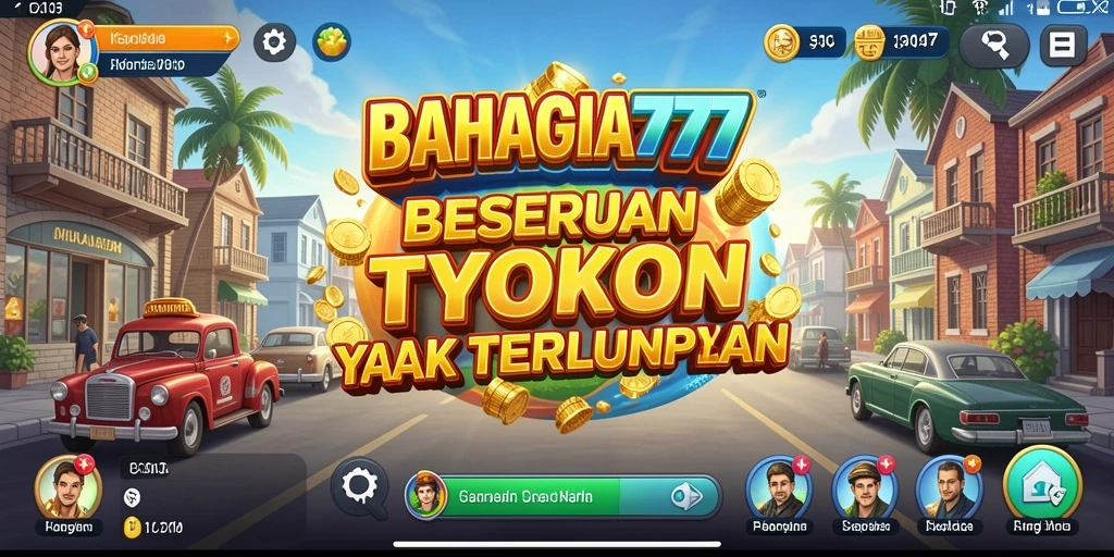 Tampilan gameplay Tycoon yang seru dan interaktif di BAHAGIA777.