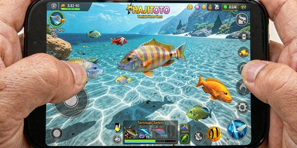 Tangkapan ikan seru di gameplay HAJITOTO