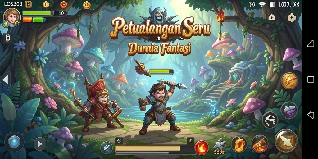 Tampilan permainan LOS303 yang penuh petualangan dan tantangan seru.
