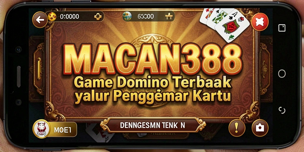 Tampilan menarik dari gameplay Domino di MACAN388.