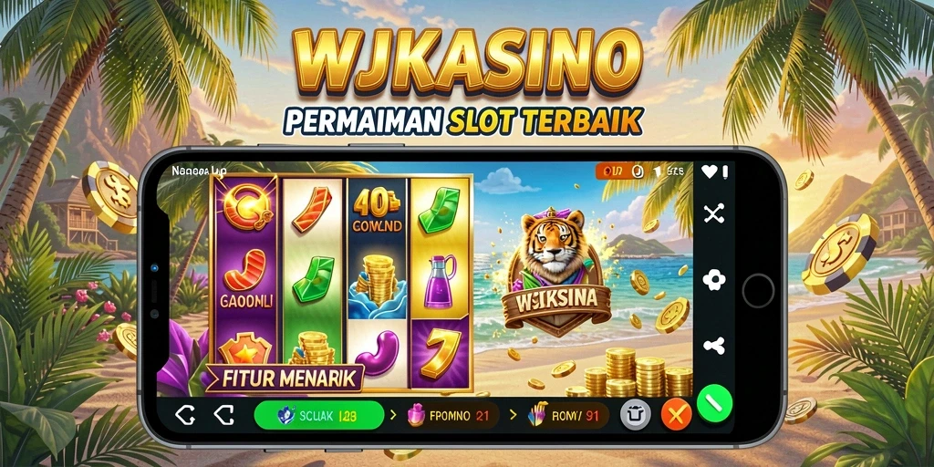 Screenshot gameplay WJKASINO dengan tampilan slot yang menarik.
